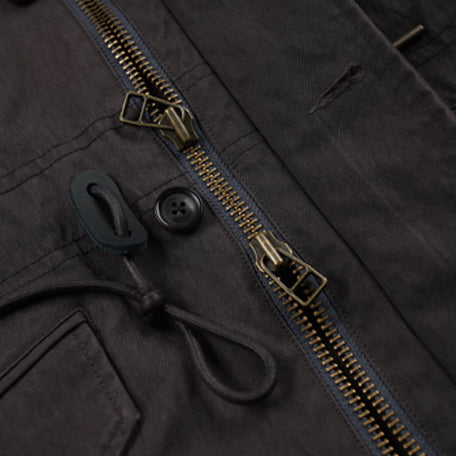 FRENCH M47 PARKA JACKET - CHARCOAL