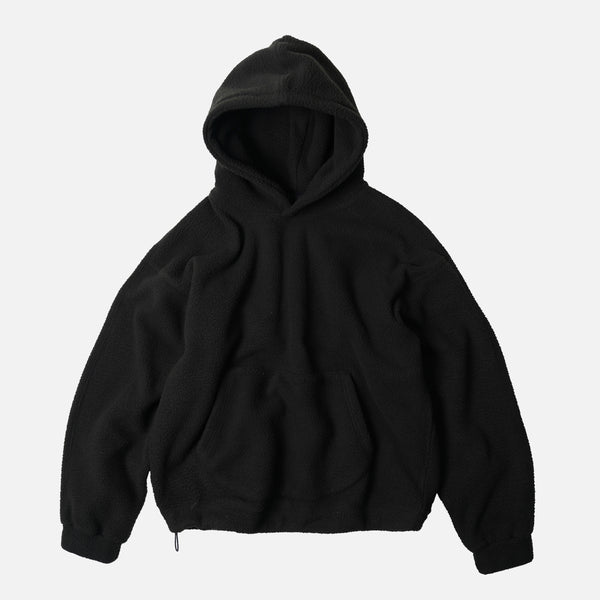 GRIZZLY FLEECE PULLOVER HOODIE - BLACK