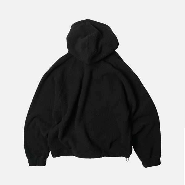 GRIZZLY FLEECE PULLOVER HOODIE - BLACK