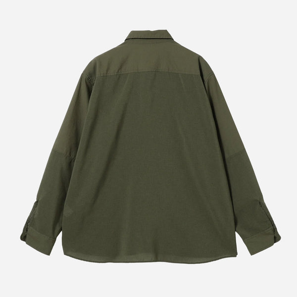 GUNN DOT AIR OVERSHIRT - OLIVE