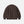 Load image into Gallery viewer, HEAVY WOOL ROUND CARDIGAN - CHOCO BROWN

