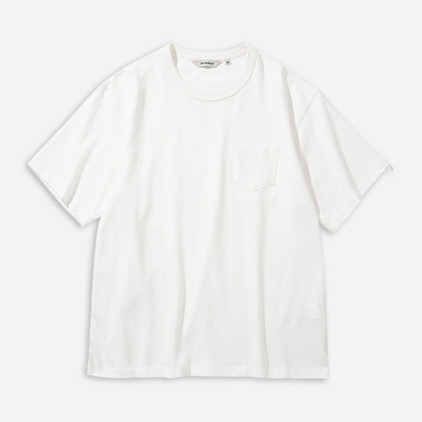 HEAVYWEIGHT POCKET TEE - OFF WHITE