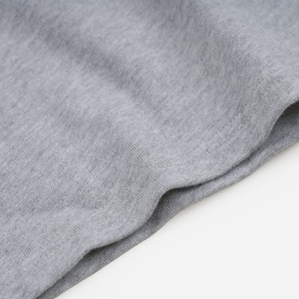 HENLEY HALF T-SHIRT - GREY