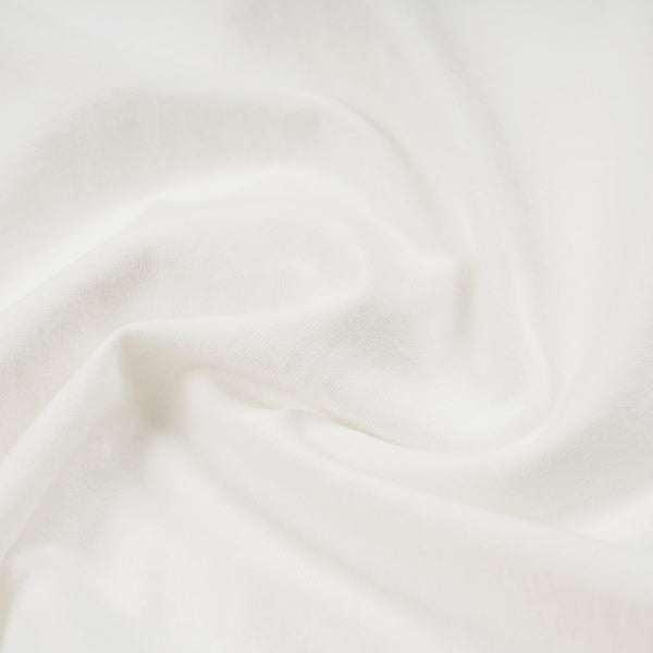 HENLEY HALF T-SHIRT - WHITE