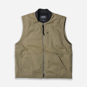 Frizmworks - JUNGLE CLOTH DECK VEST - KHAKI -  - Main Front View