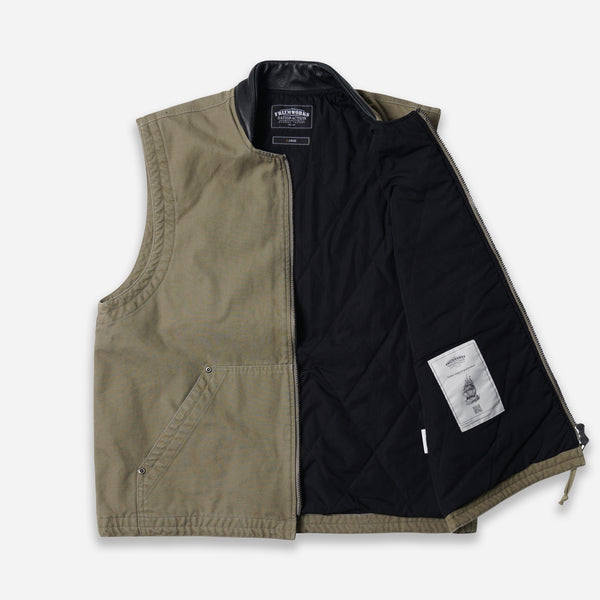 JUNGLE CLOTH DECK VEST - KHAKI