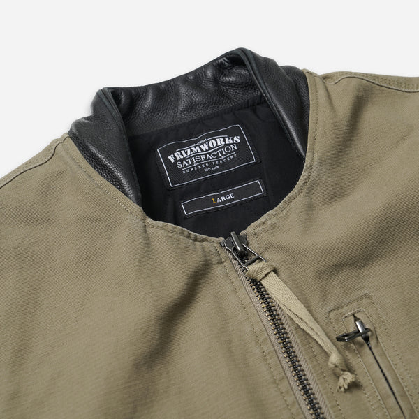 JUNGLE CLOTH DECK VEST - KHAKI