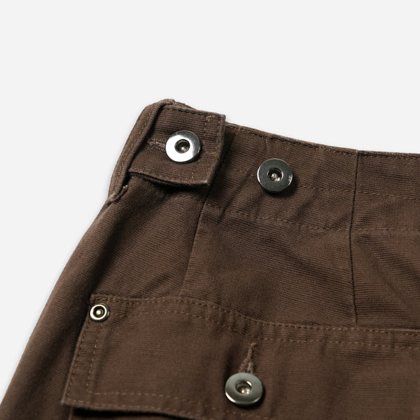 JUNGLE CLOTH DOUBLE KNEE PANT - BROWN