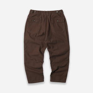 Frizmworks - JUNGLE CLOTH DOUBLE KNEE PANT - BROWN -  - Alternative View 1