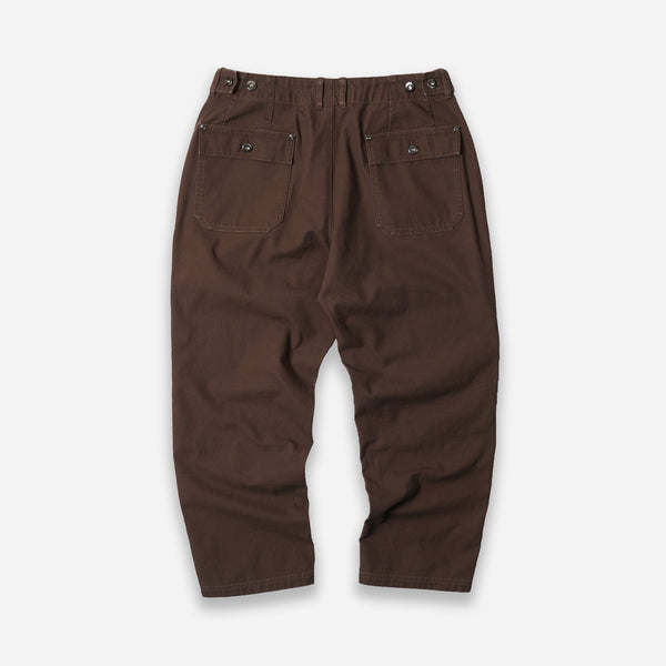 JUNGLE CLOTH DOUBLE KNEE PANT - BROWN