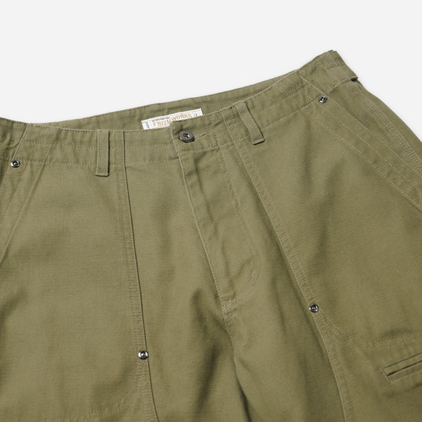 JUNGLE CLOTH DOUBLE KNEE PANT - KHAKI