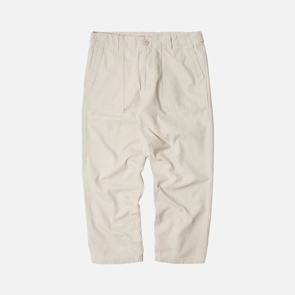 JUNGLE CLOTH FATIGUE PANT - CREAM