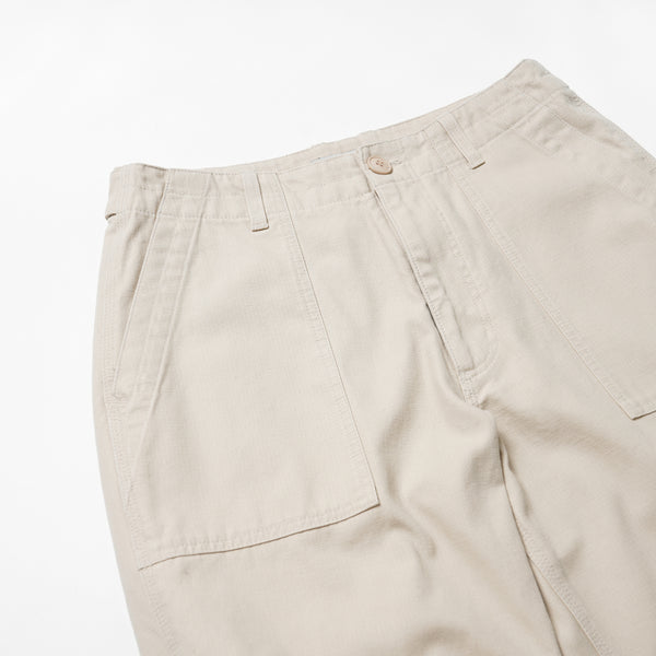 JUNGLE CLOTH FATIGUE PANT - CREAM