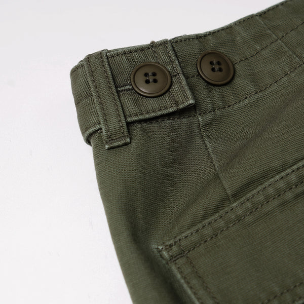 JUNGLE CLOTH FATIGUE PANT - OLIVE