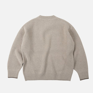 Frizmworks - KANGAROO PULLOVER SWEATER - OATMEAL -  - Alternative View 1