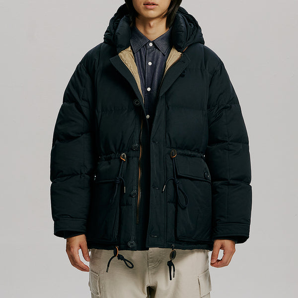 KARAKORAM DOWN PARKA JACKET - NAVY