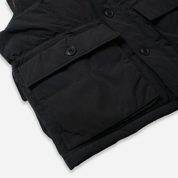 KARAKORAM DOWN VEST - BLACK