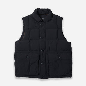 Frizmworks - KARAKORAM DOWN VEST - BLACK -  - Main Front View