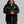 Load image into Gallery viewer, LEATHER KARAKORAM GOOSE DOWN PARKA JACKET - BLACK
