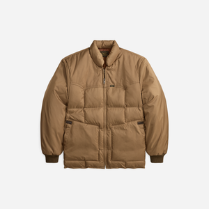 Double RL By Ralph Lauren - RRL Quilted Western Jacket Copper -  - Main Front View