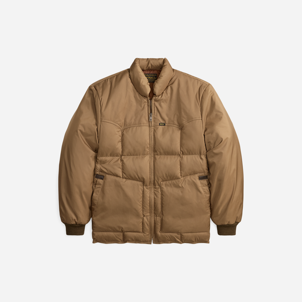 RRL Quilted Western Jacket Copper