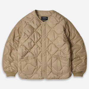 Frizmworks - FIELD LINER JACKET  - TAN -  - Main Front View