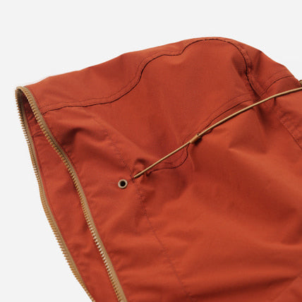 MICRO RIPSTOP ANORAK JACKET - BRICK