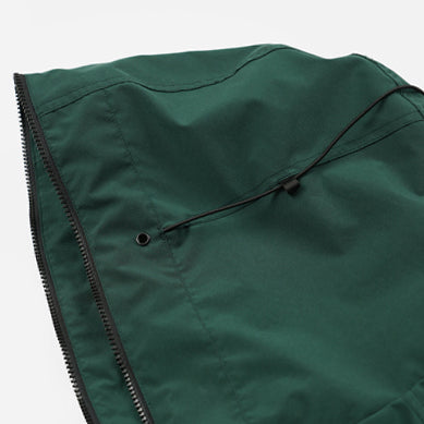 MICRO RIPSTOP ANORAK JACKET - DARK GREEN