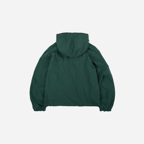 MICRO RIPSTOP ANORAK JACKET - DARK GREEN