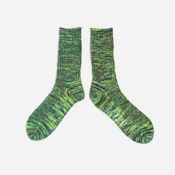 64 MIXED YARN SOCK - YELLOW