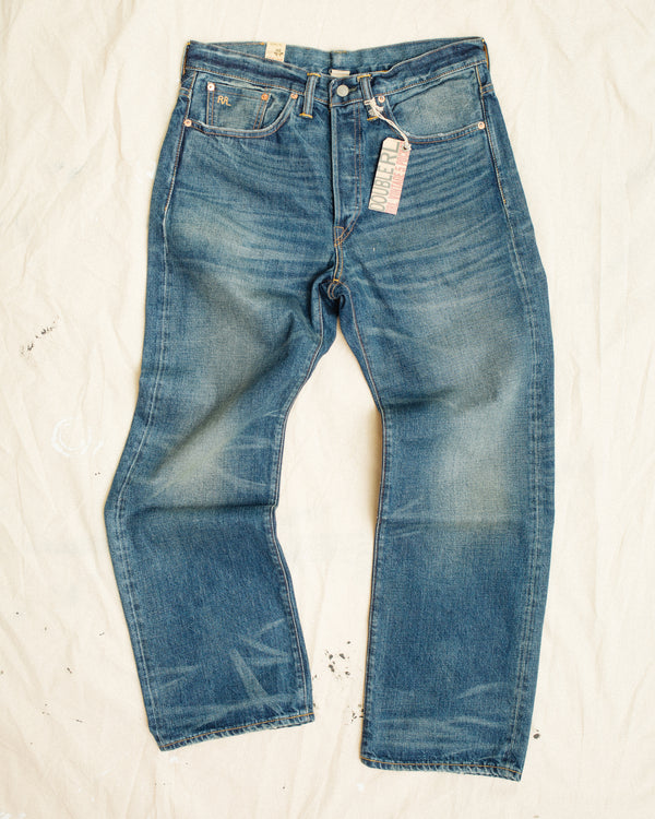 VINTAGE 5 POCKET STRAIGHT JEANS - GRANDFALLS WASH