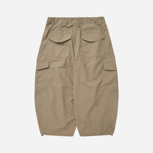 Frizmworks Nylon Cargo Balloon Pants - Beige