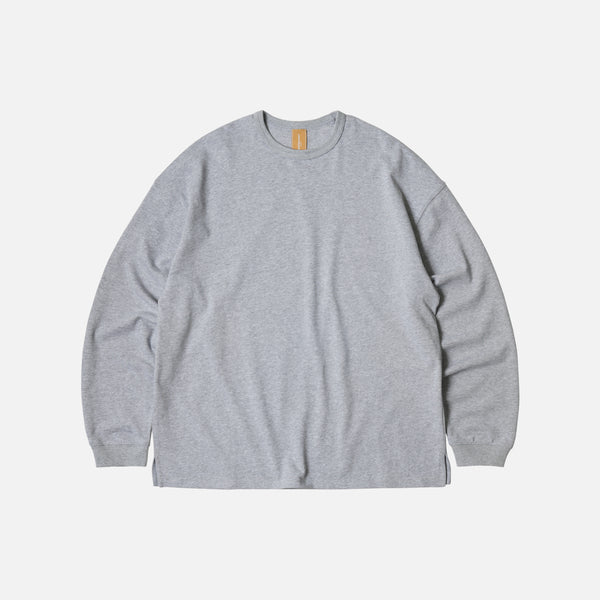 OG DOUBLE RIB L/S T-SHIRT - GREY