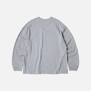 Frizmworks - OG DOUBLE RIB L/S T-SHIRT - GREY -  - Alternative View 1