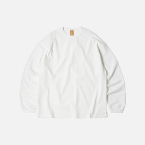 Frizmworks - OG DOUBLE RIB L/S T-SHIRT - WHITE -  - Main Front View