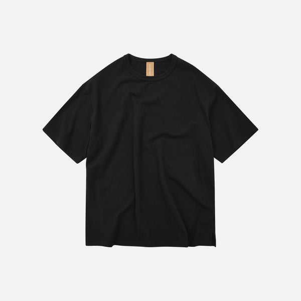 OG DOUBLE RIB OVERSIZED TEE - BLACK