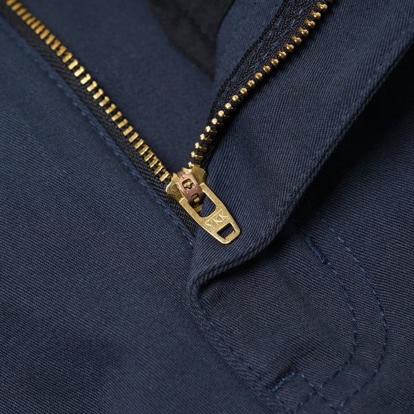 OG HAWORTH ONE TUCK PANTS - NAVY