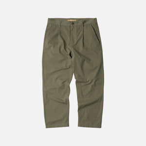 Frizmworks - OG HAWORTH ONE TUCK PANTS - OLIVE -  - Main Front View