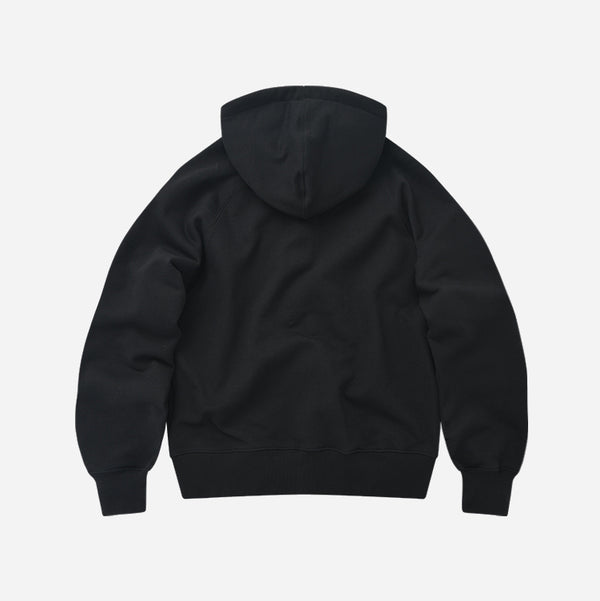 OG HEAVYWEIGHT FULL ZIP HOODIE - BLACK