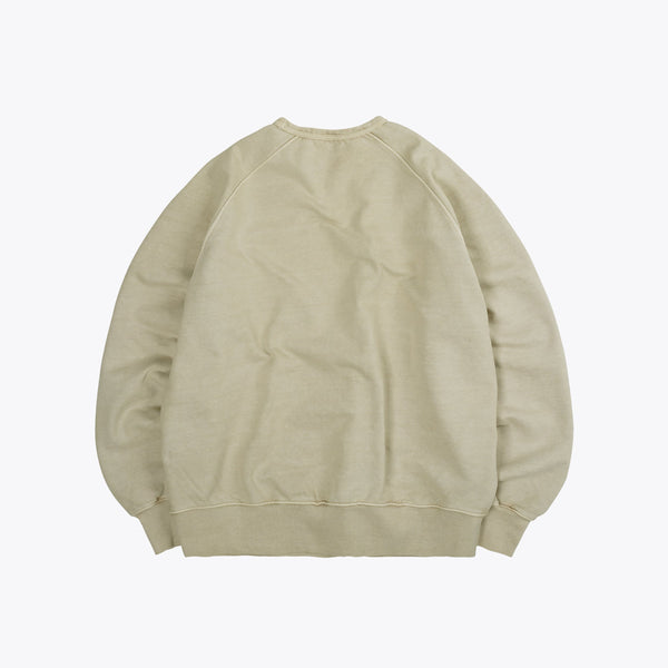 OG PIGMENT DYEING SWEATSHIRT - BEIGE