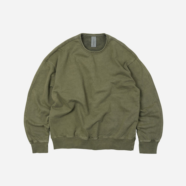 OG PIGMENT DYE SWEATSHIRT - GREEN - THE GREAT DIVIDE