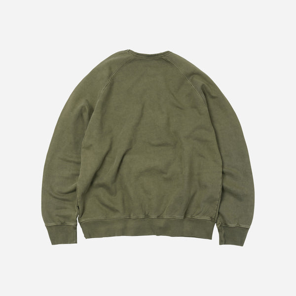 OG PIGMENT DYEING SWEATSHIRT - GREEN