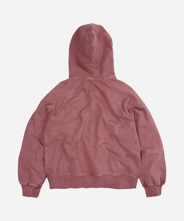 OG PIGMENT DYEING HOODY - PINK