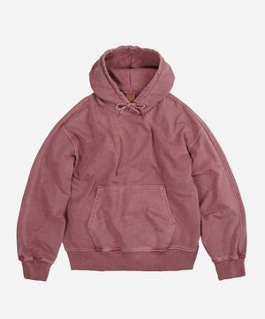 Frizmworks - OG PIGMENT DYEING HOODY - PINK - OG PIGMENT DYE HOODY - PINK - THE GREAT DIVIDE - Main Front View