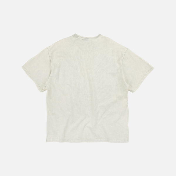 OG STONE WASHED POCKET T-SHIRT - LIGHT GREY