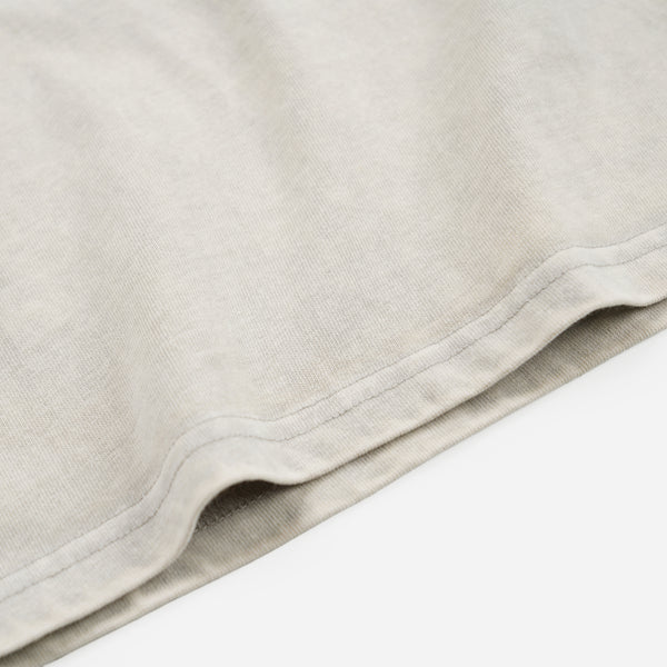 OG STONE WASHED POCKET T-SHIRT - LIGHT GREY