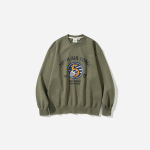 Uniform Bridge - 5TH AIR FORCE SWEATSHIRT - OLIVE -  - Main Front View