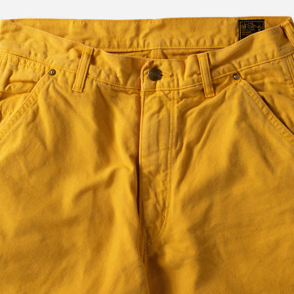 DAD'S FIT OXFORD PAINTER PANT - YELLOW