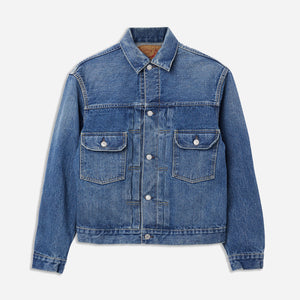 Orslow - TYPE 2 50'S DENIM JACKET - USED WASH -  - Main Front View