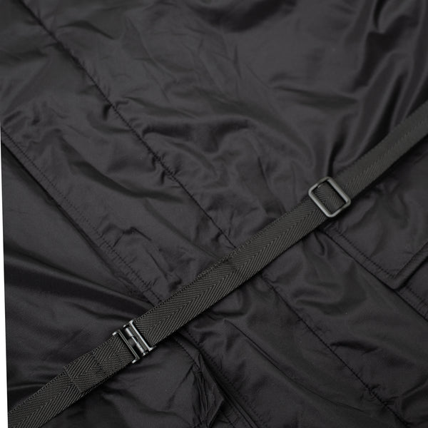 HAMMOND INSULATED LONG COAT - BLACK